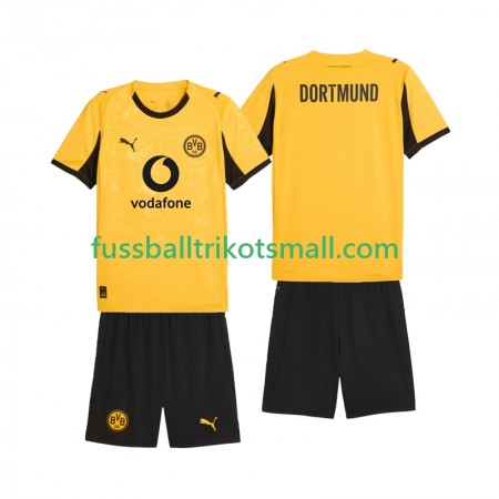 Fußballtrikots Borussia Dortmund Cup Kinder 2025-2026 Kurzarm Heimtrikotsatz kaufen